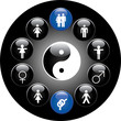 male and female symbols