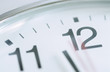 Close-up of clock face