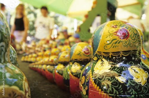 Photo: Ukraine, Odessa, people at art market Ukraine, Odessa, people at art market