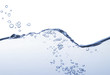 Abstract blue wave, background, splash water Abstract blue wave, background, splash water