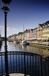 Boats on canal, Copenhagen, Denmark