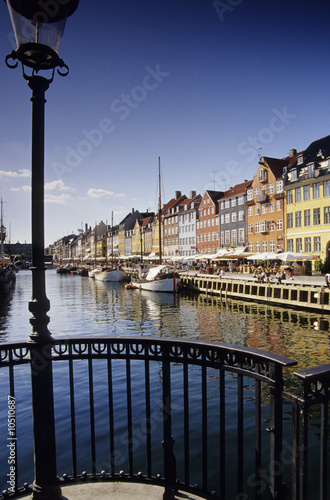 Photo: Boats on canal, Copenhagen, Denmark Boats on canal, Copenhagen, Denmark