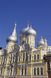 Odessa, onion spires of Pantelejmonos Church, Ukraine