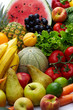 Group of different fruit and vegetables