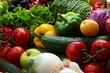 Group of different fruit and vegetables