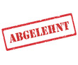 Illustration: abgelehnt abgelehnt