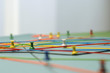 Network with pins