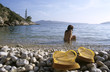 Foto: Croatia, Dubrovnik, woman looking at sea Croatia, Dubrovnik, woman looking at sea