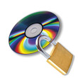 Cd with lock, data security