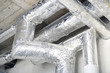 Piping construction, close-up