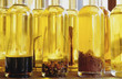 olive oil of the region with spices and herbs, Costa brava, Catalonia, Spain