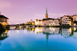Switzerland, Zurich, city view