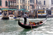Italy, Venice, Canale grande, gondola