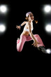 a young nice girl dancing modern dances a young nice girl dancing modern dances