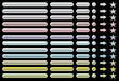 pearl buttons and elements of web-interface without a shadow