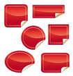 Red stickers