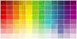 palette chromatique 