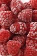 Frozen raspberries