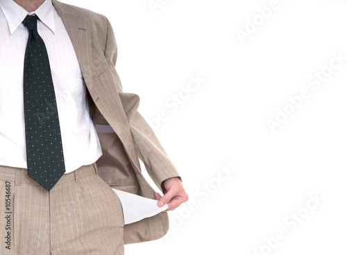 Foto: Mann ist Pleite Mann ist Pleite