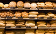 Various bread type on shelf. Bakery shop concept Various bread type on shelf. Bakery shop concept