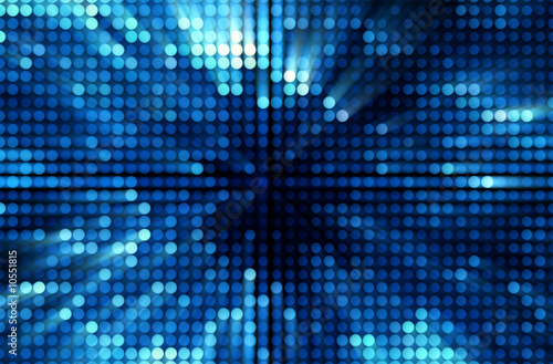 blue dots