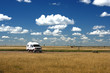 Wohnmobil in der Prärie (Kanada) Wohnmobil in der Prärie (Kanada)