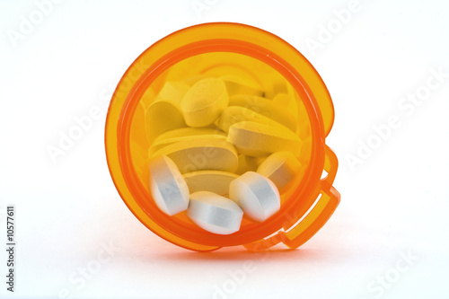 Photo: Pills in a bottle Pills in a bottle