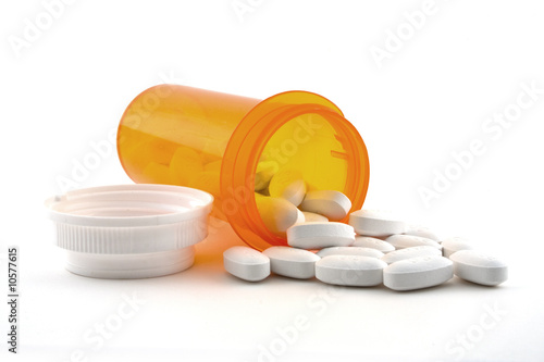 Photo: Prescription spilled Prescription spilled