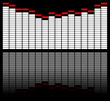 digital sound equalizer background