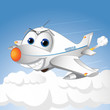 happy airplane