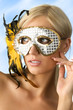 the mask and blond
