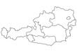 Österreich Landkarte Regionen