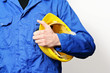 Blaumann und Helm