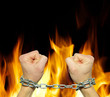 hands in chain