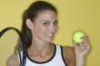 Female tennis player.