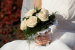Bride with flowers
