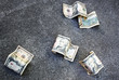 Money on the floor