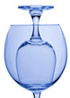 Two glasses isolated Two glasses isolated