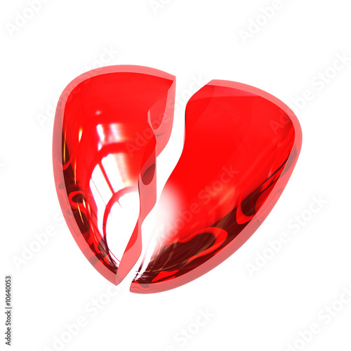 Illustration: heart broken heart broken