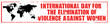 day for the elimination of violence against woman