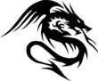 dragon silhouettes vector dragon silhouettes vector