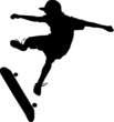 skateboarding silhouette vector skateboarding silhouette vector