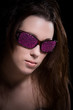 Pink glitter