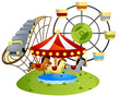 Vector: Amusement Park Amusement Park