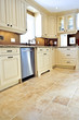 Photo: Tile floor in modern kitchen Tile floor in modern kitchen