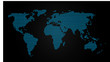 World dotted map
