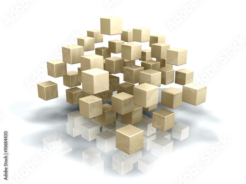 Cube 3D diffusion