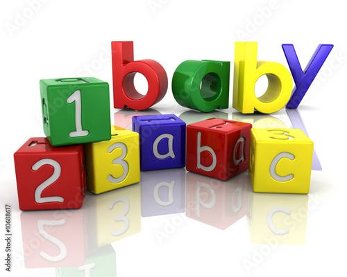 Baby building blocks