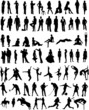 People silhouettes