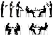 Restaurant_silhouettes